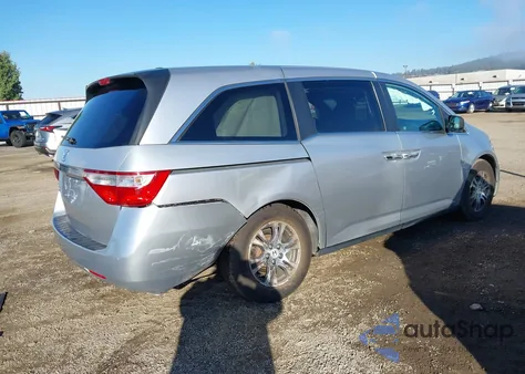 2012 Honda Odyssey Ex-L z USA, uszkodzony, nr VIN 5FNRL5H6XCB030035